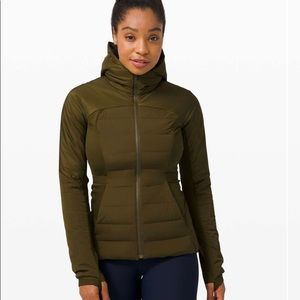 Lululemon Down For It All Green Jacket